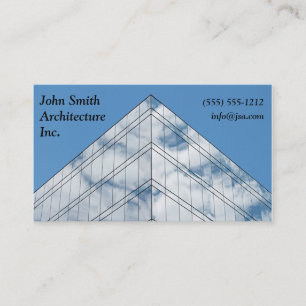 Architect/Window Washer Business Card
