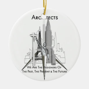 Architects Ceramic Tree Decoration