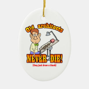 Architects Ceramic Tree Decoration