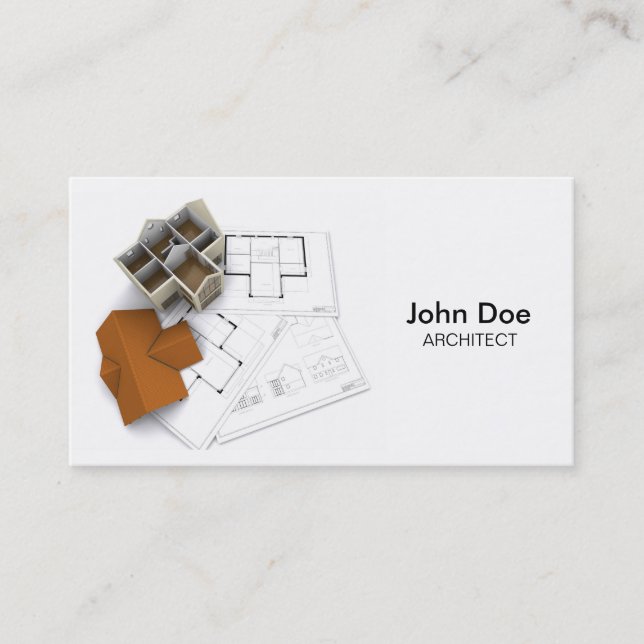 Architects / Construction Business Card (Front)