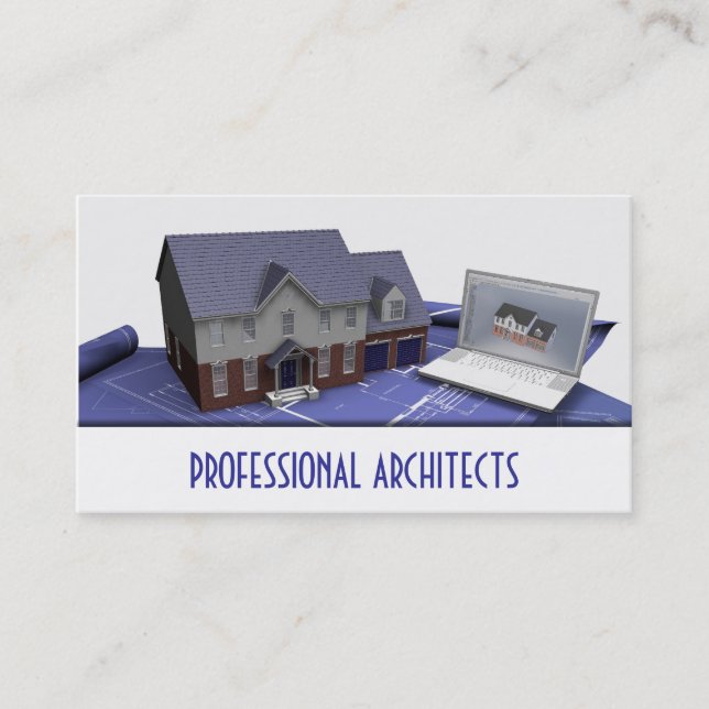 Architects / Construction Business Card (Front)