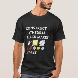 Architects Of The West Kingdom Repeat Board Game T-Shirt