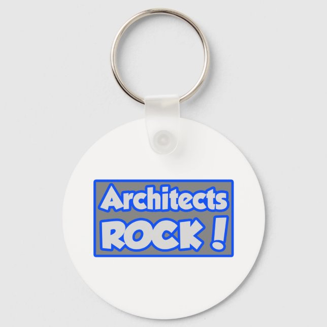Architects Rock! Key Ring (Front)