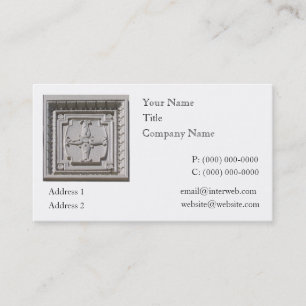 Architectural Building Element Business Cards