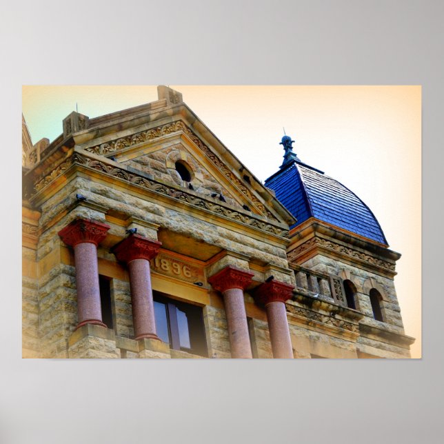 Architectural Building Photographic Art Print (Front)
