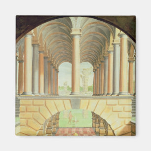 Architectural Capriccio Magnet