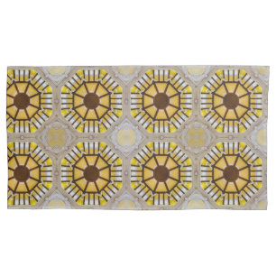 Architectural ceiling details large pattern pillowcase