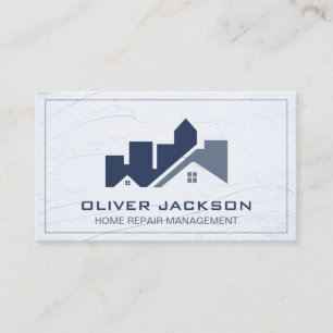 Architectural Construction Real Estate Logo Business Card