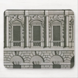 Architectural design demonstrating Palladian propo Mouse Mat
