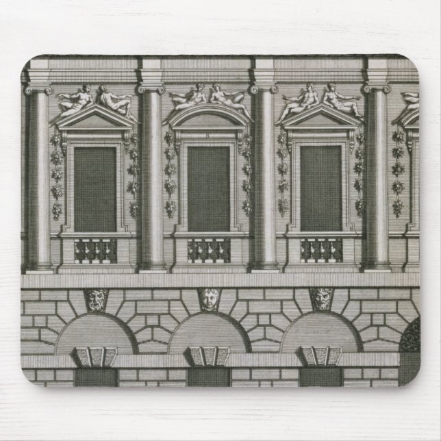 Architectural design demonstrating Palladian propo Mouse Mat (Front)