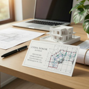 Architectural Drawing Business Card