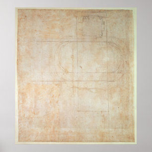 Architectural Drawing Poster