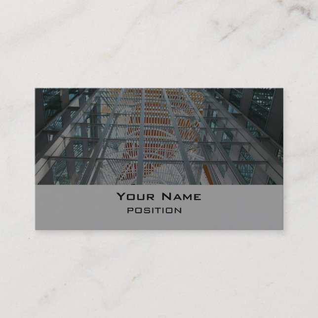 Architectural engineering business card template (Front)