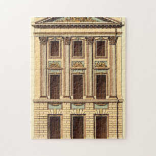Architectural Facade by Jean Deneufforge Jigsaw Puzzle