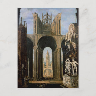 Architectural Fantasy Postcard