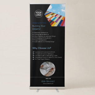 Architectural Firm Custom Retractable Banner