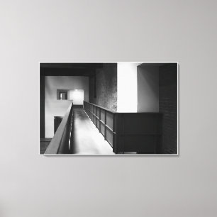 Architectural Fugue Fine Art Canvas Print