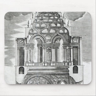 Architectural Illustration Mouse Mat