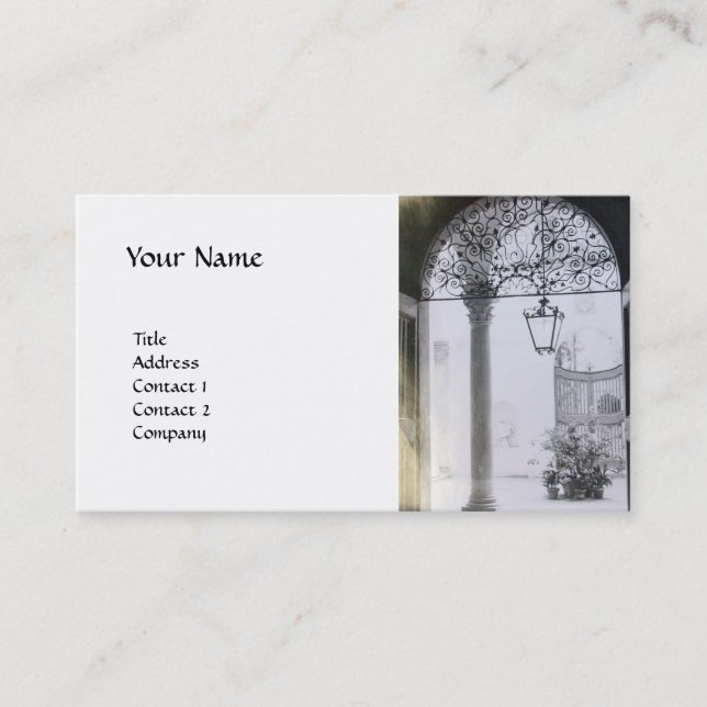 ARCHITECTURAL INTERIOR BUSINESS CARD (Front)