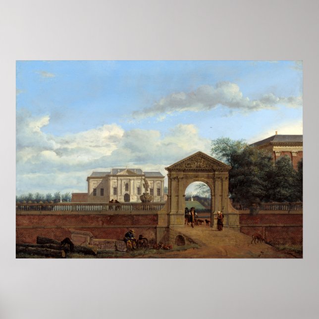 Architectural - Jan van der Heyden Fine Art Poster (Front)