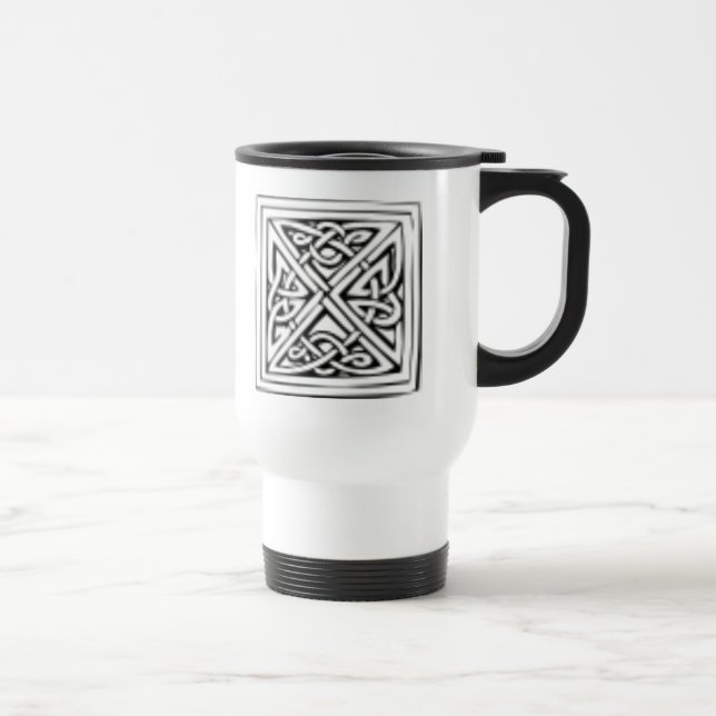 Architectural Motif Travel Mug (Right)