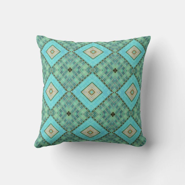 Architectural Patterned Pillow #5 (Back)