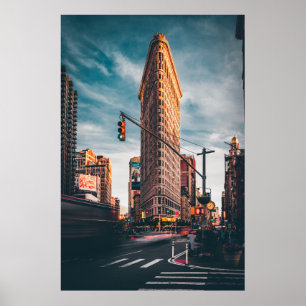 ARCHITECTURAL PHOTOGRAPHY OF BROWN BUILDING POSTER