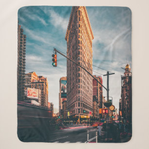 ARCHITECTURAL PHOTOGRAPHY OF BROWN BUILDING SHERPA BLANKET