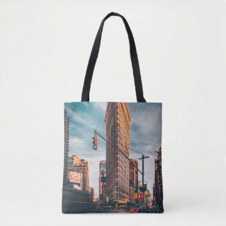 ARCHITECTURAL PHOTOGRAPHY OF BROWN BUILDING TOTE BAG