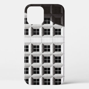 ARCHITECTURAL PHOTOGRAPHY OF WHITE BUILDING iPhone 12 CASE