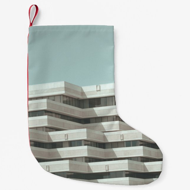 ARCHITECTURAL PHOTOGRAPHY SMALL CHRISTMAS STOCKING (Front)
