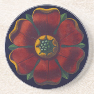 Architectural Rosette No. 1 Coaster