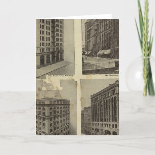 Architectural solidity in Portland, Oregon Card