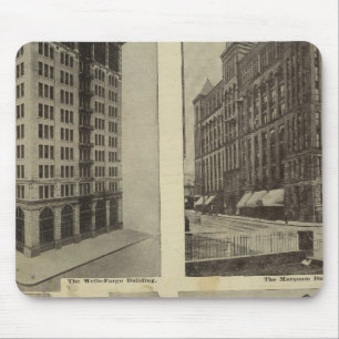 Architectural solidity in Portland, Oregon Mouse Mat