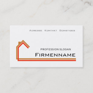 architectural structure business card