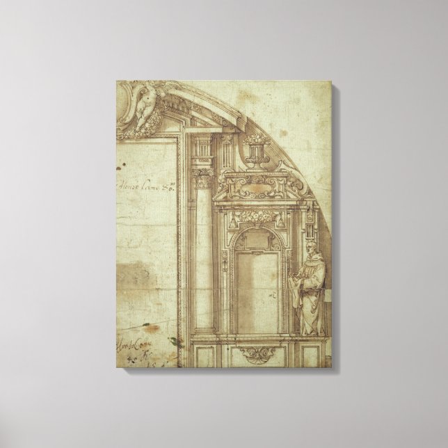 Architectural Study Canvas Print (Front)