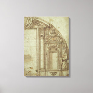 Architectural Study Canvas Print