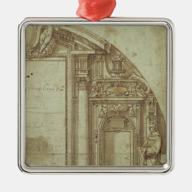 Architectural Study Metal Tree Decoration (Front)