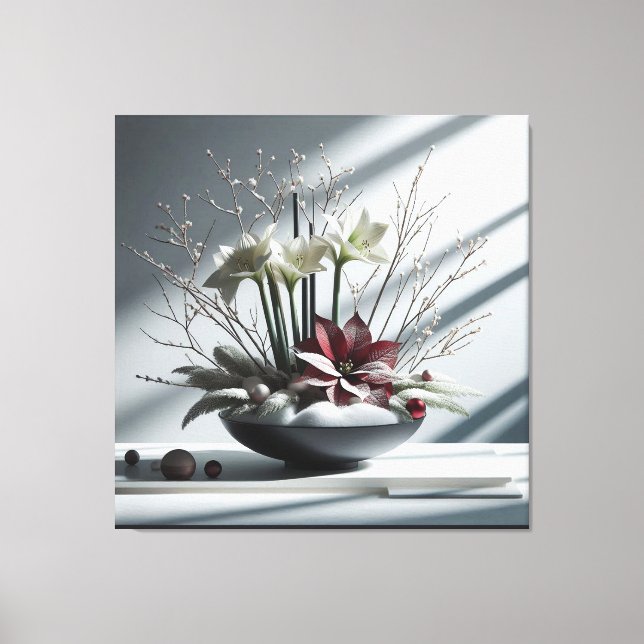 Architectural Winter Canvas Print (Front)