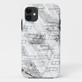 Architectural wire frame Iphone case