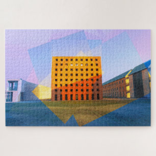 Architecture Aldo Rossi building in Modena, Italy Jigsaw Puzzle