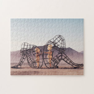 Architecture at Burning Man Jigsaw Puzzle