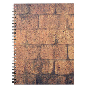 Architecture bricks wall stoneworks notebook