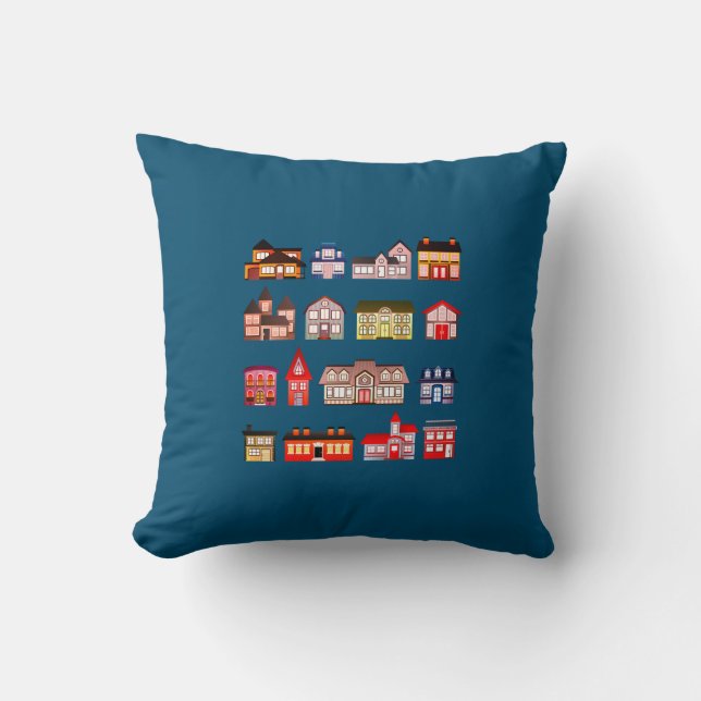Architecture Building Collection Cushion (Front)