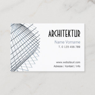 architecture business card