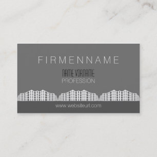 architecture business card