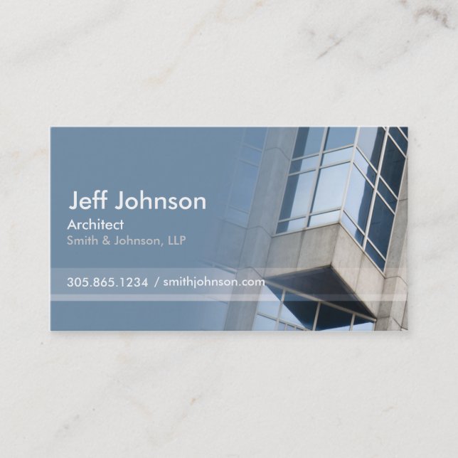 Architecture Business Card (Front)