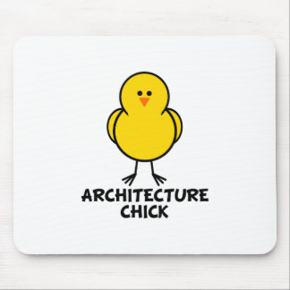 Architecture Chick Mouse Mat