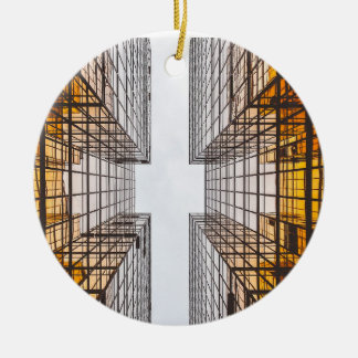 Architecture Cross Ceramic Tree Decoration