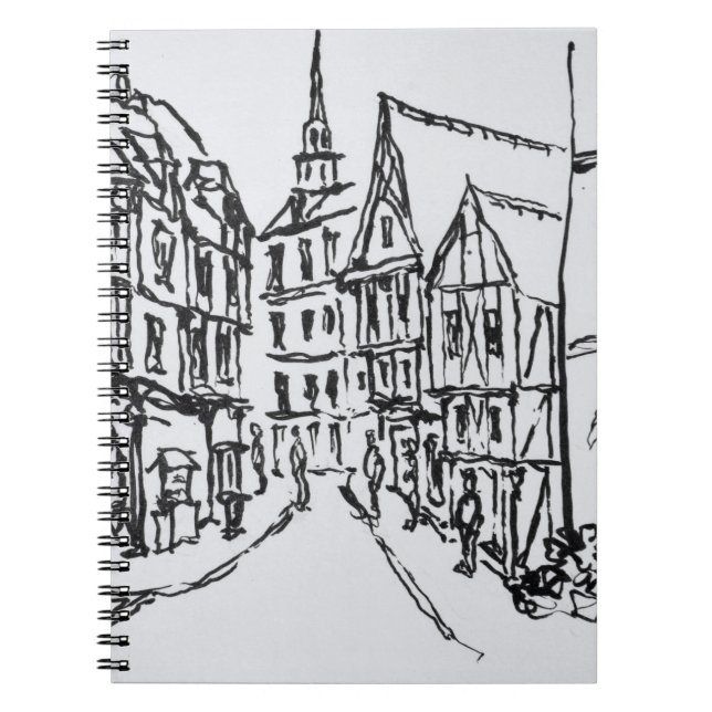 Architecture | Dinan, Brittany, France Notebook (Front)